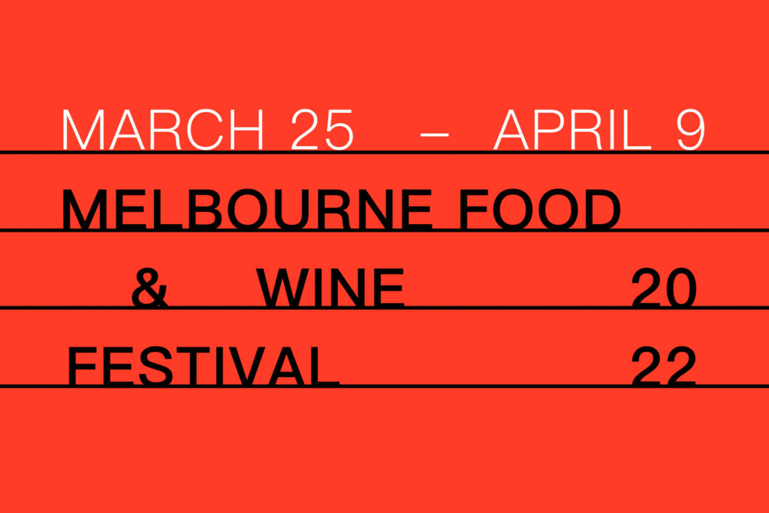 Melbourne Food and Wine Festival